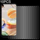 For LG Q61 10 PCS 0.26mm 9H 2.5D Tempered Glass Film - 1