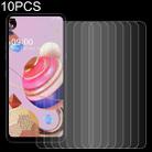 For LG K51S 10 PCS 0.26mm 9H 2.5D Tempered Glass Film - 1