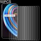 For OPPO Realme X7 50 PCS 0.26mm 9H 2.5D Tempered Glass Film - 1