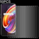 For OPPO Realme X7 Pro 50 PCS 0.26mm 9H 2.5D Tempered Glass Film - 1