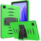 For Samsung Galaxy Tab A7 (2020) T500/T505 Wave Texture Series PC + Silicone Protective Case with Holder(Green) - 1