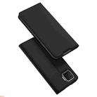 For OPPO F17 / A73 DUX DUCIS Skin Pro Series Horizontal Flip PU + TPU Leather Case with Holder & Card Slots(Black) - 1