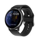 DT88 Pro 1.2 inch HD Screen Smart Watch, IP67 Waterproof, Support Music Control / GPS / Heart Rate Monitor / Sleep Monitor / Blood Pressure Monitoring, Watchband:Silicone Strap(Black) - 1