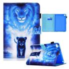 Colored Drawing Horizontal Flip Leather Case with Holder & Card Slots & Sleep / Wake-up Function For iPad mini 5 / 4 / 3 / 2 / 1(Lion) - 1