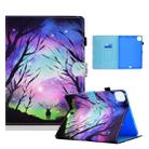 Colored Drawing Horizontal Flip Leather Tablet Case with Holder & Card Slots & Sleep / Wake-up Function For iPad Pro 11 inch (2020) / (2018) / iPad Air 4 10.9 inch (2020)(Starry Deer) - 1