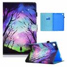 For Samsung Galaxy Tab S6 Lite P610 / P615 Colored Drawing Horizontal Flip Leather Case with Holder & Card Slots & Sleep / Wake-up Function(Starry Deer) - 1