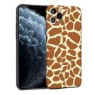 For iPhone 11 Pro Precision Hole Shockproof Protective Case (Giraffe) - 1