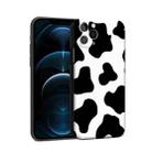 For iPhone 12 Pro Max Precision Hole Shockproof Protective Case(Milk Cow) - 1