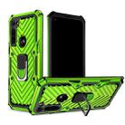 For Motorola Moto G Stylus Cool Armor PC + TPU Shockproof Case with 360 Degree Rotation Ring Holder(Green) - 1