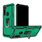 For Motorola Moto G Stylus Cool Armor PC + TPU Shockproof Case with 360 Degree Rotation Ring Holder(Dark Green) - 1