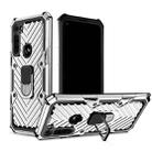 For Motorola Moto G Stylus Cool Armor PC + TPU Shockproof Case with 360 Degree Rotation Ring Holder(Silver) - 1