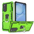 For Vivo V19 Cool Armor PC + TPU Shockproof Case with 360 Degree Rotation Ring Holder(Green) - 1