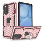 For Vivo V19 Cool Armor PC + TPU Shockproof Case with 360 Degree Rotation Ring Holder(Rose Gold) - 1