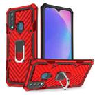 For Vivo Y17 Cool Armor PC + TPU Shockproof Case with 360 Degree Rotation Ring Holder(Red) - 1