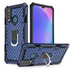 For Vivo Y17 Cool Armor PC + TPU Shockproof Case with 360 Degree Rotation Ring Holder(Blue) - 1
