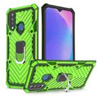 For Vivo Y17 Cool Armor PC + TPU Shockproof Case with 360 Degree Rotation Ring Holder(Green) - 1