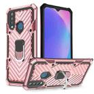 For Vivo Y17 Cool Armor PC + TPU Shockproof Case with 360 Degree Rotation Ring Holder(Rose Gold) - 1