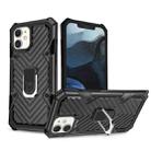 Cool Armor PC + TPU Shockproof Case with 360 Degree Rotation Ring Holder For iPhone 12 Mini(Black) - 1