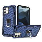 Cool Armor PC + TPU Shockproof Case with 360 Degree Rotation Ring Holder For iPhone 12 Mini(Blue) - 1