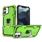 Cool Armor PC + TPU Shockproof Case with 360 Degree Rotation Ring Holder For iPhone 12 Mini(Green) - 1