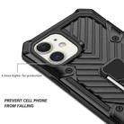Cool Armor PC + TPU Shockproof Case with 360 Degree Rotation Ring Holder For iPhone 12 / 12 Pro(Black) - 4