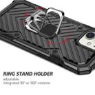 Cool Armor PC + TPU Shockproof Case with 360 Degree Rotation Ring Holder For iPhone 12 / 12 Pro(Black) - 5