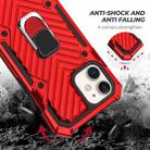 Cool Armor PC + TPU Shockproof Case with 360 Degree Rotation Ring Holder For iPhone 12 / 12 Pro(Red) - 6