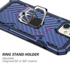 Cool Armor PC + TPU Shockproof Case with 360 Degree Rotation Ring Holder For iPhone 12 / 12 Pro(Blue) - 5