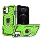Cool Armor PC + TPU Shockproof Case with 360 Degree Rotation Ring Holder For iPhone 12 / 12 Pro(Green) - 1