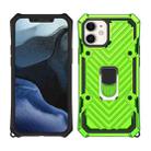 Cool Armor PC + TPU Shockproof Case with 360 Degree Rotation Ring Holder For iPhone 12 / 12 Pro(Green) - 2