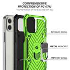 Cool Armor PC + TPU Shockproof Case with 360 Degree Rotation Ring Holder For iPhone 12 / 12 Pro(Green) - 3