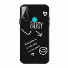 For Huawei P Smart 2020 Enjoy Smiley Heart Pattern Shockproof TPU Case(Black) - 1