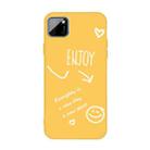 For Huawei Y5p (2020) Enjoy Smiley Heart Pattern Shockproof TPU Case(Yellow) - 1