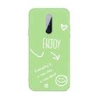 For OnePlus 8 Enjoy Smiley Heart Pattern Shockproof TPU Case(Green) - 1
