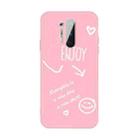 For OnePlus 8 Pro Enjoy Smiley Heart Pattern Shockproof TPU Case(Pink) - 1