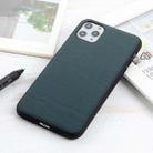 For iPhone 12 mini Lambskin Texture Protective Case (Green) - 1