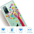 For Samsung Galaxy S20 FE Shockproof Painted Transparent TPU Protective Case(Cat Under The Tree) - 5