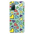 For Samsung Galaxy S20 FE Shockproof Painted Transparent TPU Protective Case(Loves) - 1