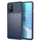 For OnePlus 8T Thunderbolt Shockproof TPU Soft Case(Blue) - 1