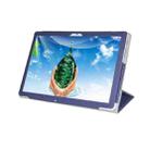 For TECLAST P10SE Anti-slip Texture Horizontal Flip Leather Protective Case with Holder(Blue) - 4