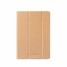 For TECLAST P10SE Anti-slip Texture Horizontal Flip Leather Protective Case with Holder(Gold) - 2