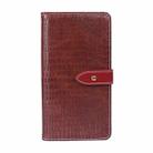 For OPPO Realme V5 5G idewei Crocodile Texture Horizontal Flip Leather Case with Holder & Card Slots & Wallet(Burgundy) - 2