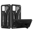 For vivo V20 Pro / S7 Shockproof TPU + PC Protective Case with Holder(Black) - 1