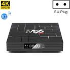 M96 4K Smart TV Box, Android 9.0, RK3318 Quad-Core 64bit Cortex-A53, 4GB+32GB, Support LAN, AV, HDMI, USB, TF Card, 2.4G/5G WIFI, Plug Type:EU Plug - 1