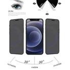 For iPhone 12 mini 25pcs Anti-peeping Plasma Oil Coated High Aluminum Wear-resistant Tempered Glass Film - 5