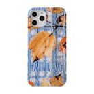 For iPhone 12 mini Nordic Maple Leaf Full Cover IMD TPU Shockproof Protective Phone Case - 1