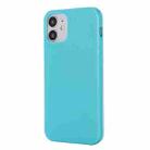 For iPhone 12 / 12 Pro Solid Color TPU Protective Case(Mint Green) - 1