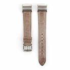 For Fitbit Charge 2 Fresh Style Leather Watch Band(Brown) - 1