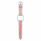 For Fitbit Blaze Fresh Style Leather Watch Band(Pink) - 1