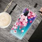 For OPPO A52 / A72 / A92 Colored Drawing Clear TPU Cover Protective Cases(Cherry Blossoms) - 2